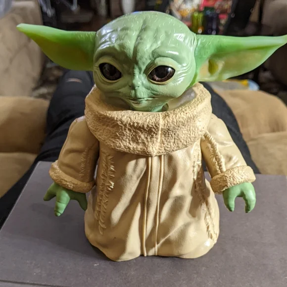 Star Wars The Mandalorian Baby Yoda posable action - Picture 11 of 11